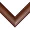 Frame USA Honey Rounded Brown Single Image Picture Frame with Mat